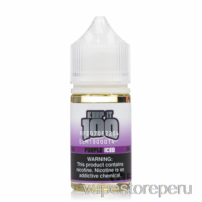 Vape Smoke Purple Iced - Mantenlo 100 Sales - 30ml 50mg